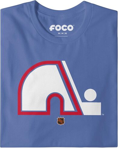 تي شيرت رجالي بأكمام قصيرة يحمل شعار فريق NHL Retro من FOCO in Kuwait