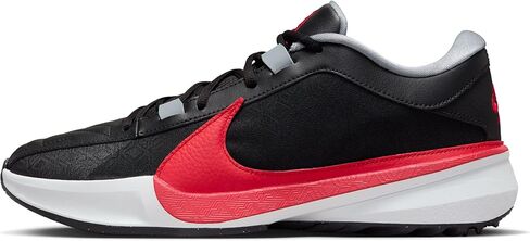 Nike Giannis Freak 5 Men's Basketball Shoes (DX4985-004, Black/University RED-Pure Platinum) Size 8.5 in Saudi Arabia