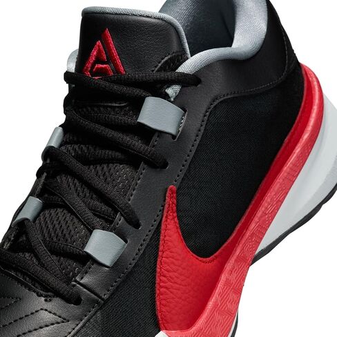 Nike Giannis Freak 5 Men's Basketball Shoes (DX4985-004, Black/University RED-Pure Platinum) Size 8.5 in Saudi Arabia