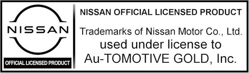 AU-TOMOTIVE GOLD INC. محفظة فضية مرصعة بالجواهر مرخصة رسميًا لسيارة إنفينيتي in Saudi Arabia