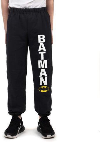 Boys DC Comic Book Superhero Batman Black Sweatpants in Saudi Arabia