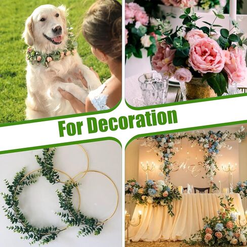 100 Pcs Mixed Eucalyptus Stems Bulk, 4 Style Artificial Silver Dollar Eucalyptus Leaves for Wedding Centerpieces, Faux Greenery Branches for Wedding Centerpiece Vase Bouquet Floral Home Decor in Saudi Arabia