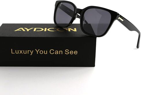 نظارات شمسية للرجال من Aydicon Trendy Cat Eye Polarized حماية من الأشعة فوق البنفسجية 400 MB1324 in Kuwait