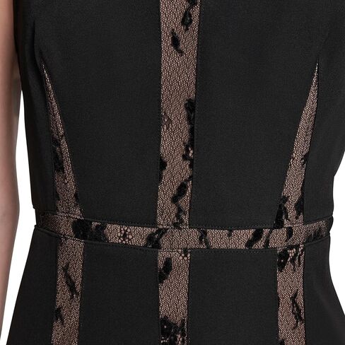 BCBG Womens Sleeveless Jewel Neck Pu Leather A-line Mini Dress in Saudi Arabia