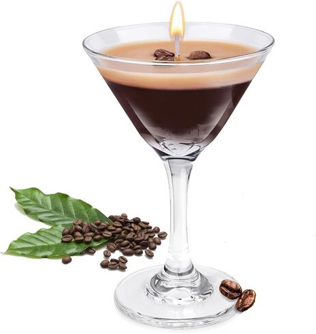 Coffee Martini Scented Candles,Gifts for Women Men,Strong Scented Coffee Candle,for Home,Bedroom,Bar,for Christmas,Birthday,Halloween in Saudi Arabia