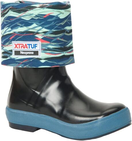Xtratuf Women's 15 Inch Salmon Sisters Legacy Boot, Octopus Print, Size 11 in Saudi Arabia