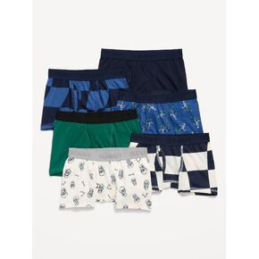 ملابس داخلية بوكسر من Old Navy، 6 قطع للأولاد - مربعات متعددة in Kuwait