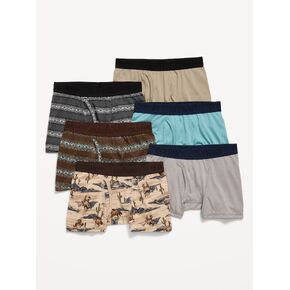 ملابس داخلية بوكسر من Old Navy عدد 6 قطع للأولاد - غربية in Kuwait