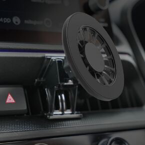 Beerte تناسب Magsafe Car Mount ملاءمة لهوندا CRV CR-V 2023 2024 2025 [20 مغناطيسات قوية] حامل الهاتف المغناطيسي للسيارة تنفيس هواء iPhone 16 15 14 13 12 سلسلة Magsafe Case (غير مناسب لـ Civic) in Kuwait