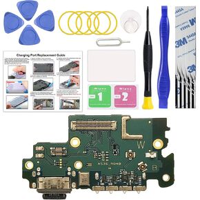 لاستبدال منفذ لوحة شحن Galaxy A53 5G ، SM-A536U SM-A536U1 Type C Dock Board Connector لـ Samsung A53 5G مع الأدوات والتعليمات in Kuwait