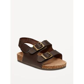 صندل Old Navy بحزام مزدوج للأطفال - بني in Kuwait