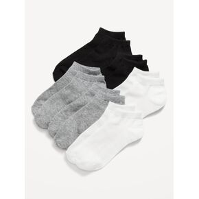 Old Navy Ankle Socks 6-Pack for Girls - White Combo in Saudi Arabia