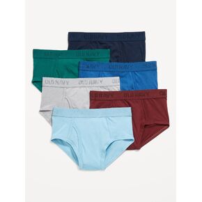 Old Navy Underwear Briefs Variety 6-Pack for Boys - SOLID COMBO in Saudi Arabia