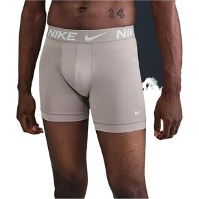 Nike Dri-FIT Essential Micro Men's Boxer Briefs (3-Pack) (KE1157-032, Ash) in Saudi Arabia
