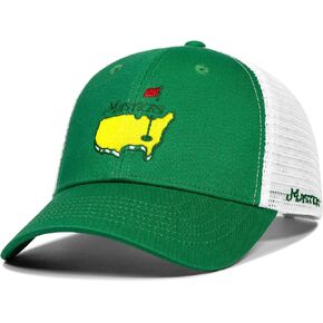 2024 2025 Golf Tournament Hat,Green/White Trucker Caddy Ball Cap,Golf Merchandise Apparel for Men Women in Kuwait