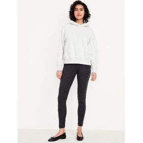 Old Navy High-Waisted Jersey Fashion Layering Leggings - Gray Houndstooth in Kuwait
