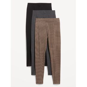 Old Navy High-Waisted Fashion Layering Leggings 3-Pack - Tannery Row in Kuwait