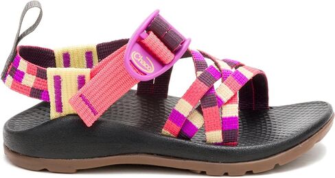 Chaco ZX1 Ecotread Kids Sandal, Pixel Blossom, 10 US Unisex Big in Saudi Arabia