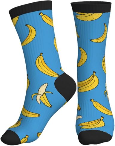 KZCNWOP Funny Athletic Sport Novelty Crew Socks for Men Women, Cute Casual Crazy Dress Socks for Running Hiking Soccer in Saudi Arabia