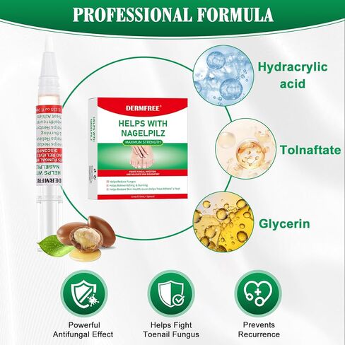 Toe Nail Fungus Renewal Pen, Toenail Fungus Renewal, 3 Packs Powerful Fast Acting For Thick, Discolored, Broken & Damaged Toe & Finger Nail in Saudi Arabia