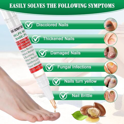 Toe Nail Fungus Renewal Pen, Toenail Fungus Renewal, 3 Packs Powerful Fast Acting For Thick, Discolored, Broken & Damaged Toe & Finger Nail in Saudi Arabia