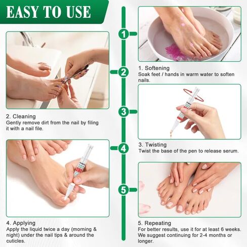 Toe Nail Fungus Renewal Pen, Toenail Fungus Renewal, 3 Packs Powerful Fast Acting For Thick, Discolored, Broken & Damaged Toe & Finger Nail in Saudi Arabia