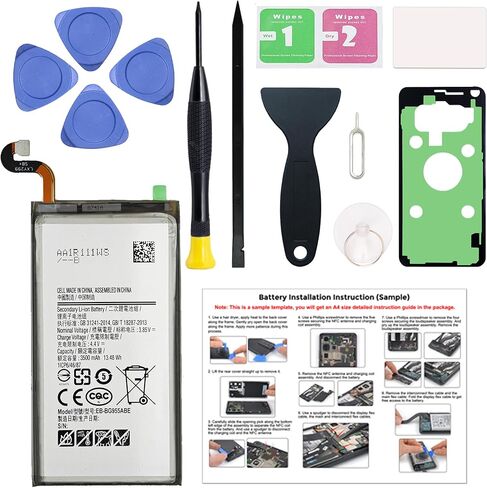 Compatible with Galaxy A05 Battery Replacement Kit, WT-S-N28 High-Capacity Li-ion Battery for Samsung A05 SM-A055F, Includes Tools & Instruction Manual in Saudi Arabia