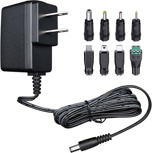 UL Listed 5V 1A DC Power Supply Adapter, 5V 1A 6ft Long Cord AC Adapter, 5W AC/DC Wall Charger for 1000mA 900mA 850mA 800mA 700mA 600mA 500mA 400mA 350mA 300mA 200mA Equipment in Kuwait