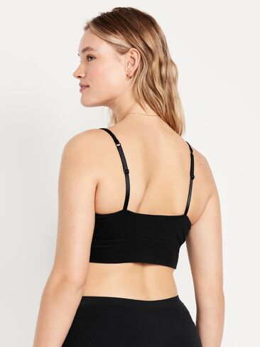 Old Navy Cotton Cami Bralette - Black Jack in Saudi Arabia