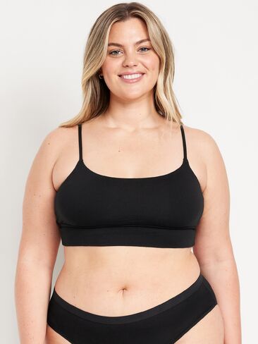 Old Navy Cotton Cami Bralette - Black Jack in Saudi Arabia