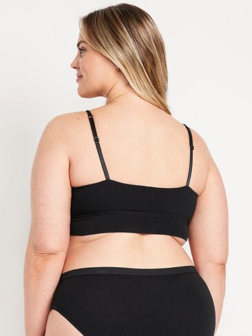 Old Navy Cotton Cami Bralette - Black Jack in Saudi Arabia