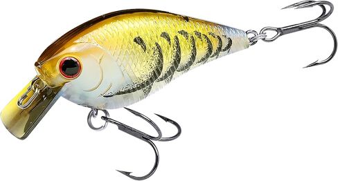 LUCKY CRAFT Fishing Lure LC 1.0 Silent, Squarebill Crank Action Tournament Winning Perfect Wobbling Freshwater Lake Bass Fishing Champion Bait (505 All Spring Craw) in Kuwait