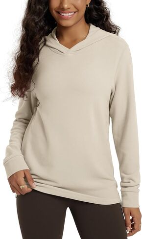 ODODOS Women's Stretch Fleece Hoodies– Ultra-Soft Cozy Warm Essential Pullover Long Sleeve Top Hooded Sweatshirts in Saudi Arabia