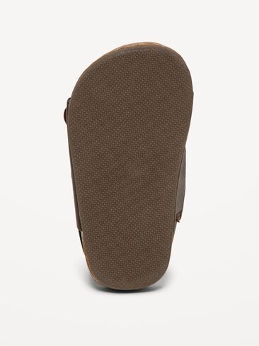 صندل Old Navy بحزام مزدوج للأطفال - بني in Kuwait