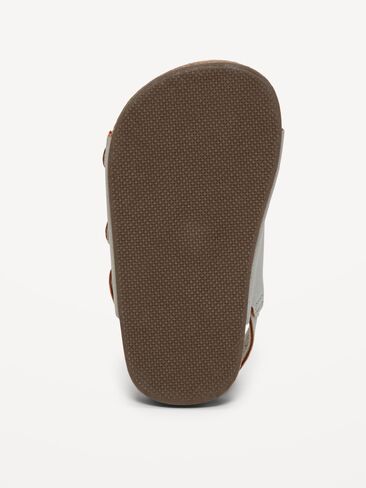 صندل بحزام مزدوج للأطفال من Old Navy - رمادي فاتح in Kuwait