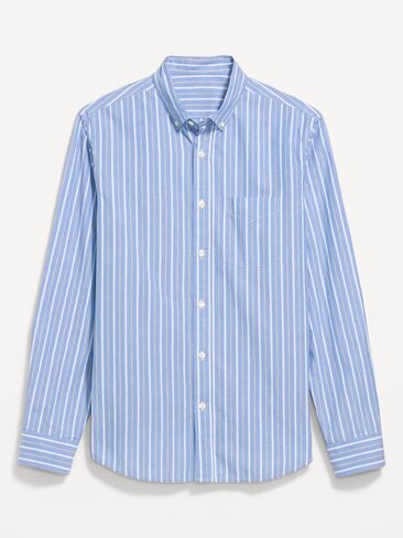 Old Navy Slim Fit Printed Everyday Shirt - Blue in Saudi Arabia
