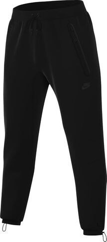 Nike Tech Men's Fleece Open-Hem Pants (HJ6533-010, Black/Black) Size XX-Large in Saudi Arabia