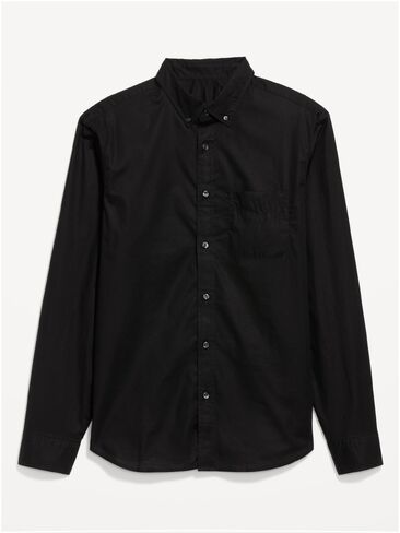 Old Navy Classic Fit Everyday Poplin Shirt - Black Jack in Saudi Arabia