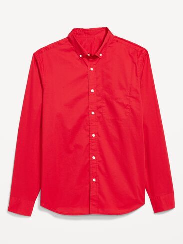 Old Navy Classic Fit Everyday Poplin Shirt - Robbie Red in Saudi Arabia