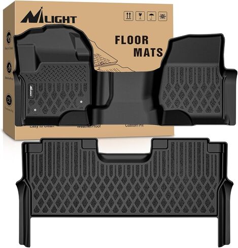 Nilight TPE Floor Mats for Ford Mustang Mach-E 2021 2022 2023 2024,All Weather Custom Fit Heavy Duty Floor Liners in Kuwait