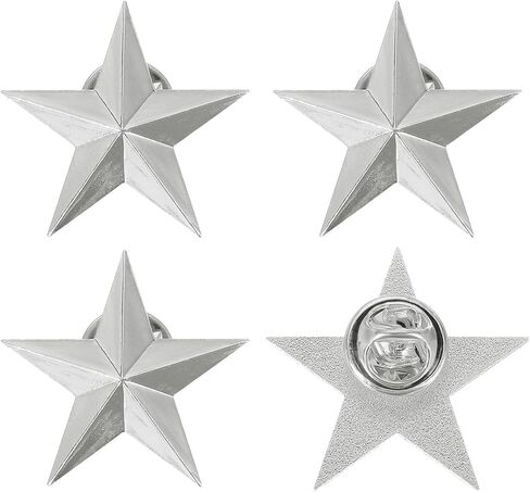 دبابيس Uxcell Star التلبيب، دبابيس جائزة شارة نجمة للرجال والنساء حقائب الظهر والقبعات والسترات والإكسسوارات والديكورات in Saudi Arabia