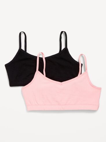 Old Navy Cami Bra 2-Pack for Girls - Pink Combo in Saudi Arabia
