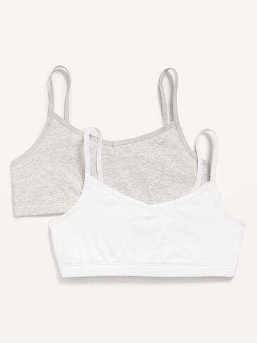 Old Navy Cami Bra 2-Pack for Girls - White Combo in Saudi Arabia