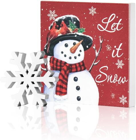 Smile Valentine's Day Wooden Decor, Happy Valentine's Day Heart - Shaped Ornament with Buffalo Plaid Bow, Valentine indoor Decoration in Saudi Arabia