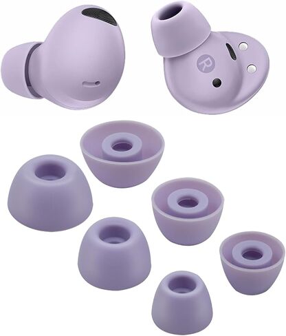 استبدال Eartips Galaxy Buds 2 Pro Ear Tips Cbuds ، S/M/L مختلط الحجم سماعات أذن ناعمة للسيليكون ناعم ، إكسسوارات الجلد المطاطية المرنة باللون الأسود in Kuwait