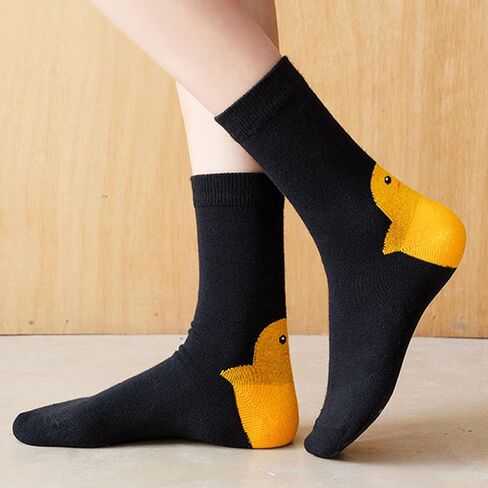 Unisex Goose Socks Chook Funny Novelty Animal A Pair Sock Gift For Women Men Costume Party Duck Cotton in Saudi Arabia
