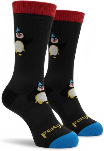 جوارب Rutuioy Novelty Penguin Crew كاجوال رياضية رياضية مجنونة للنساء والرجال in Kuwait