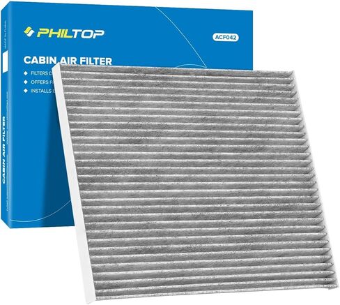 PHILTOP Cabin Air Filter, Replacement for Model 3 2020 2019 2018 2017,Includes Activated Carbon, Premium Air Filter Intake Accessories, Pack of 1 in Saudi Arabia