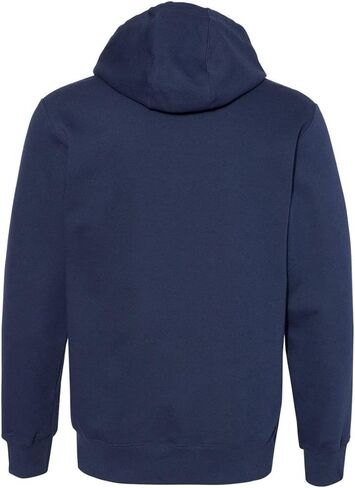 Russell Athletic Unisex Cotton Classic Hooded Sweatshirt-NAVY-XL in Saudi Arabia