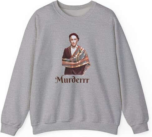 Traitors Alan Cumming Peacock Funny and Cute, Murder Reality Show Sweatshirt - Unisex Crewneck Sweatshirt, Unique Graphic in Saudi Arabia